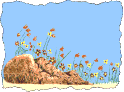 FLOWERS WITH BIRD FLYING