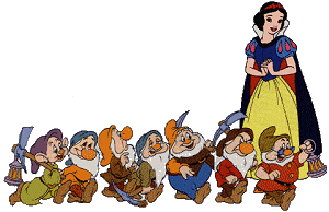 PICTURE OF SNOW WHITE AND 7 DWARFS